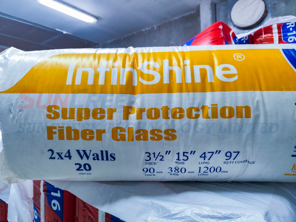 【New Arraval on Nov 10】InfinShine R12 15-inch x 47-inch x 3.5-inch Insulation (97.9 sq.ft.)
