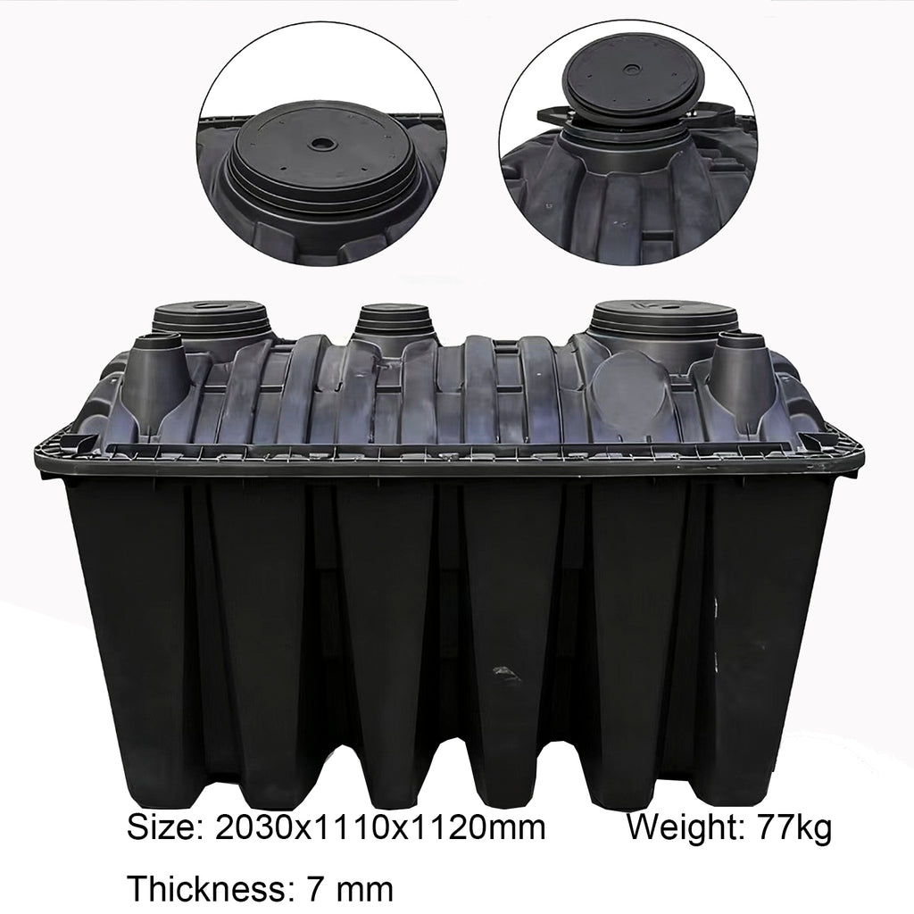 【Clearance】7mm Thick 1500L(400gal) Septic Tanks/sewage septic tank/Water Tanks